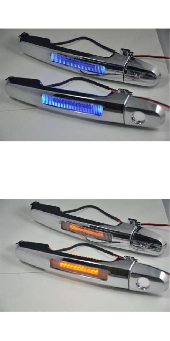 LED デイライト ウインカー LIGHTTING ドア ハンドル カバー LED ライト ブルーカラー・イエローカラー 2600LM AL OO 0923 AL :504654820:オートパーツエージェンシー