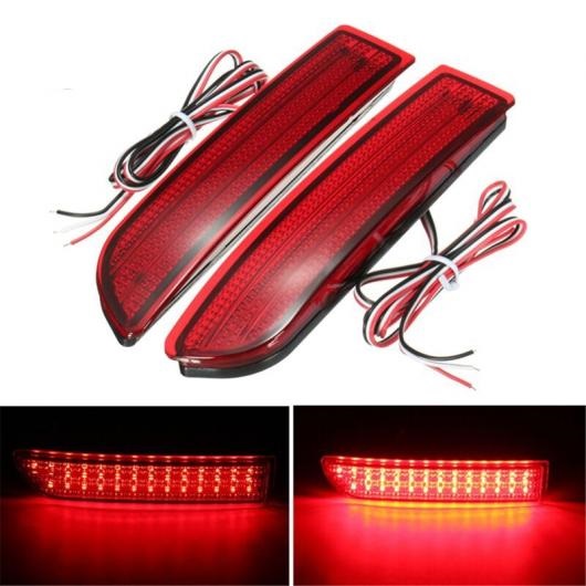 2ピース 6W LED リア バンパー リフレクター 適用: トヨタ RAV4 2006 2012 プレヴィア アルファード 2010 2012 テール ライト フォグ ストップ AL OO 1006 AL :504679950:オートパーツエージェンシー