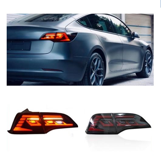 テールランプ 当て嵌める: テスラ/TESLA 模範例 3 模範例 Y LED テールランプ DRL 尾っぽ 照明ランプ ウインカー 後押し 逆さま 打ちきり AL-OO-1199 AL ライト、レンズ-自動車