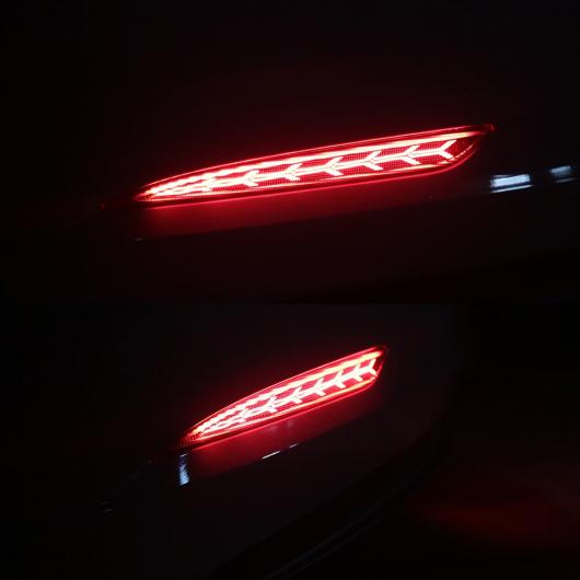 リア バンパー LED ブレーキ ライト 適用: テスラ/TESLA モデル 3 2022 2017-2021 ウインカー 自動車 エクステリア フォグ レッド AL-OO-1220 AL_6