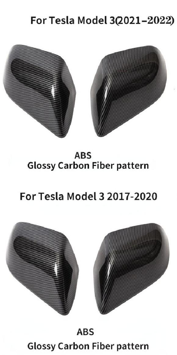 カーボン パターン 適用: テスラ/TESLA モデル X 2014-2019 ウインドウ