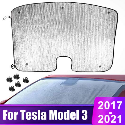リアル 適用: テスラ/TESLA モデル 3 2017-2020 2021 2022 MODEL3 3 フロント シールド サン シェード カバー UV ブロック サン バイザー アクセサリー AL-OO-6460 AL