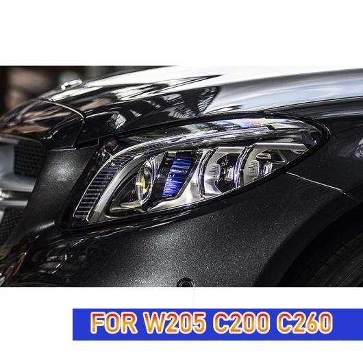 ヘッド ランプ 適用: メルセデス・ベンツ W205 LED ヘッドライト 2014-2020 ヘッドライト C200 C260 C300 DRL ウインカー フル LED AL-OO-7780 AL_2
