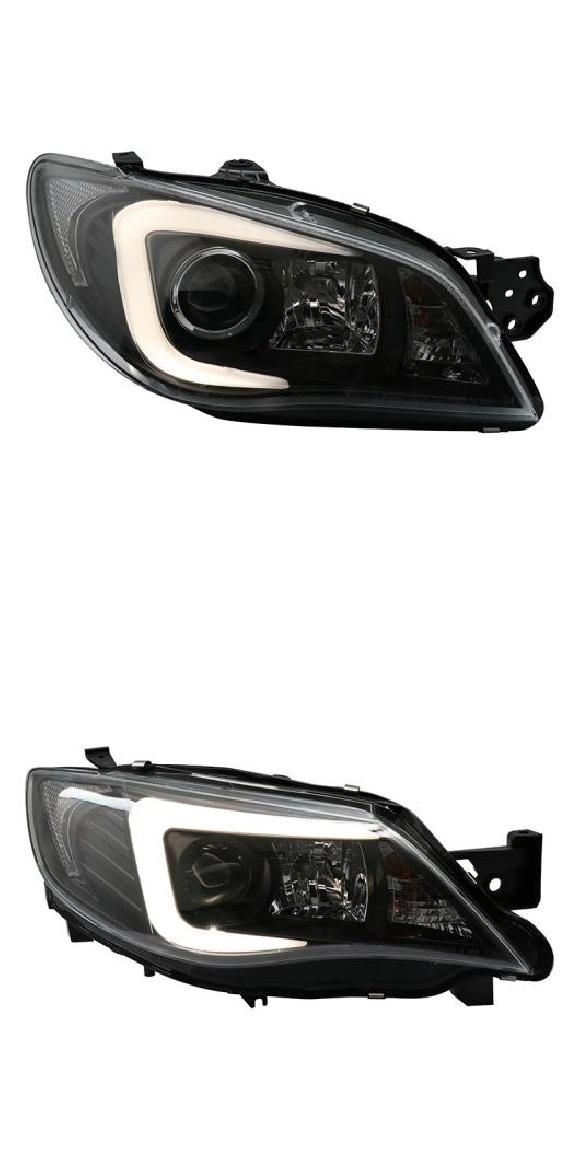 ヘッド ランプ 適用: スバル WRX LED ヘッドライト 2005-2012 ヘッドライト WRX DRL ウインカー ハイ 2005-2008・2009-2012 AL-OO-7939 AL