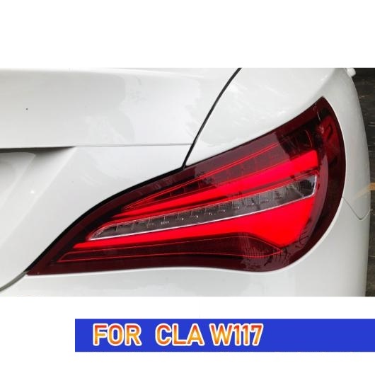 テール ランプ 適用: メルセデス・ベンツ W117 CLA LED テールライト 2014 2019 CLA180 CLA200 CLA300 リア フォグ ブレーキ ウインカー レッド AL OO 8001 AL :504945380:オートパーツエージェンシー