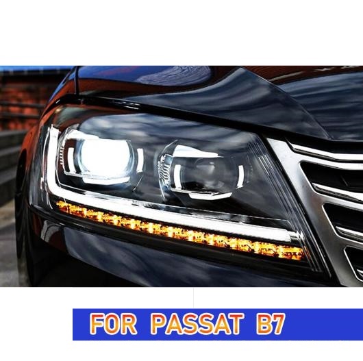 ヘッド ランプ 適用: VW パサート B7 LED ヘッドライト ハロゲン車用・キセノン車用 ヘッドライト オール LED AL-OO-8028 AL_2