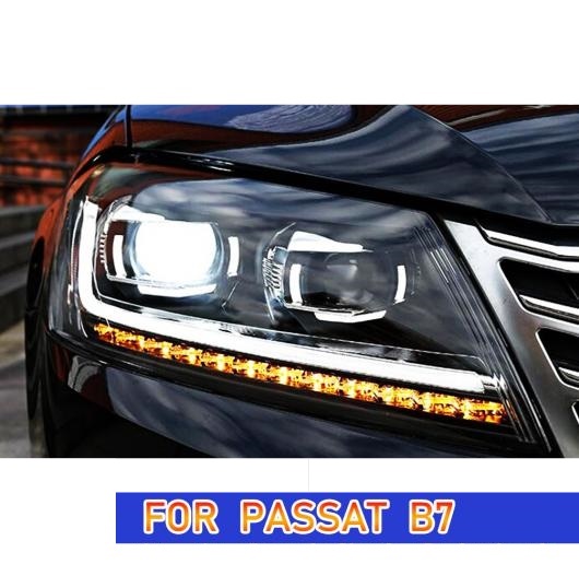 ヘッド ランプ 適用: VW パサート B7 LED ヘッドライト ハロゲン車用・キセノン車用 ヘッドライト オール LED AL-OO-8028 AL_6