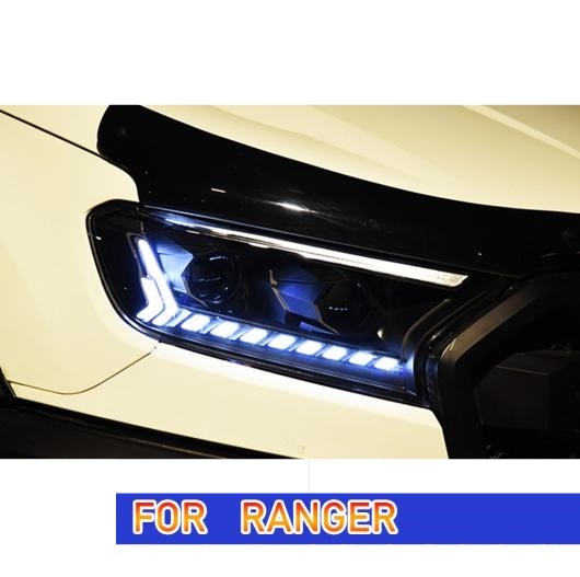 ヘッド ランプ 適用: フォード/FORD レンジャー LED ヘッドライト 2016-2020 ヘッドライト レンジャー DRL ウインカー バルブなし AL-OO-8044 AL_2