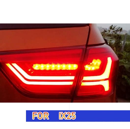テール ランプ 適用: IX25 LED テールライト 2016-2018 IX25 リア フォグ ブレーキ ウインカー ダイナミック シグナル AL-OO-8087 ALの画像