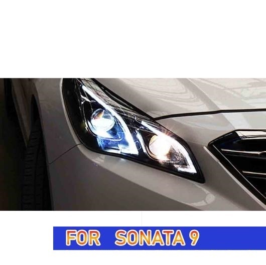 ヘッド ランプ 適用: ソナタ 9 LED ヘッドライト 2015-2017 ヘッドライト ソナタ 9 DRL ウインカー ハイ ビーム ロービーム含まない AL-OO-8190 AL_3