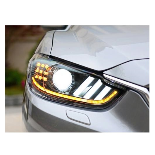 当て嵌める: MAZDA6 前照灯 2014-2016 MAZDA6 アテンザ LED 前照灯 DRL バイキセノン 水晶体 御機嫌 置き目 置き目 光芒弁膜なし AL-OO-8270 AL 自動車-ライト、レンズ