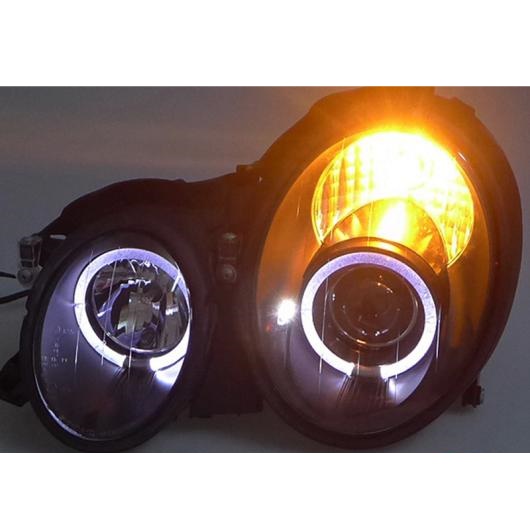 適用: メルセデス・ベンツ 1997-2003 W208 CLK200 CLK280 CLK230 CLK320 LED エンジェルアイ DRL デイタイム LED ヘッド バルブなし AL-OO-8303 AL