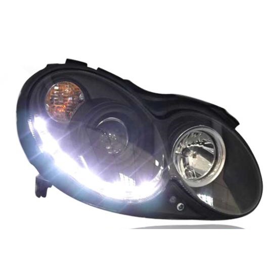 適用: メルセデス・ベンツ 2003 2009 W209 CLK200 230 280 320 350 LED エンジェルアイ DRL デイタイム LED ヘッド LED ロー ハイ AL OO 8415 AL :504979680:オートパーツエージェンシー