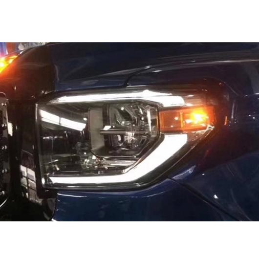 ヘッド ランプ 適用: トヨタ タンドラ 2014 2017 LED ヘッドライト セコイア 2014 2017 LED ヘッドライト オール LED DRL ヘッドライト AL OO 8455 AL :504980530:オートパーツエージェンシー