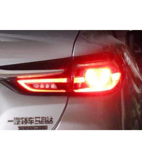 OEM テール ランプ 適用: 2020 MAZDA6 アテンザ テールライト ハイブリッド LED テールライト 左側 ビッグ・右側 ビッグ AL OO 8566 AL :504982990:オートパーツエージェンシー