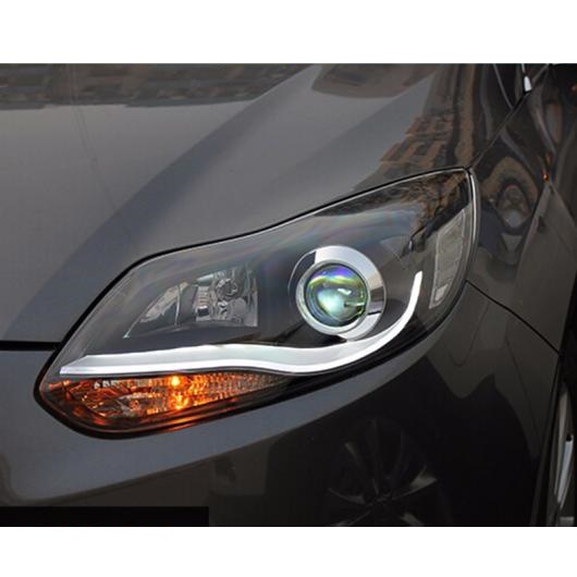 2012 2013 2014 適用: フォード/FORD フォーカス LED ヘッドライト FPR フォーカス 3 DRL レンズ ダブル ビーム H7 HID キセノン 4300K〜8000K AL OO 8581 AL :504983160:オートパーツエージェンシー