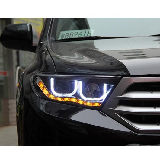 適用: トヨタ ハイランダー 2012 2014 ヘッドライト LED ヘッドライト DRL レンズ ダブル ビーム HID キセノン 4300K〜8000K AL OO 8696 AL :504984330:オートパーツエージェンシー