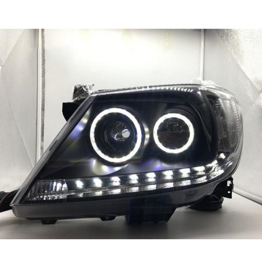 レボ 天々 ともし火 当て嵌める: トヨタ ハイラックス 前照灯 2008-2014 ヴィーゴ LED 前照灯 キセノン 水晶体 DRL 向こう正面 4300K〜8000K AL-OO-8711 AL 自動車-その他ライト