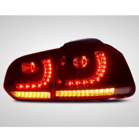 スタイル 適用: ゴルフ 6 テールライト 2008 2009 2010 2012 2013 LED テールライト R20 MK6 リア ライト プラグ プレイ デザイン バック AL OO 8730 AL :504984670:オートパーツエージェンシー