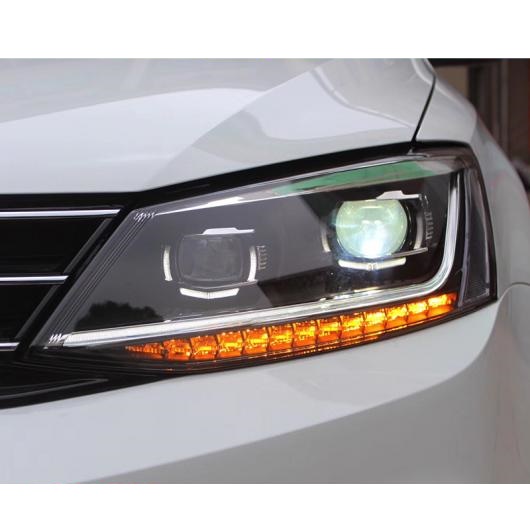 ヘッドライト 適用: VW ジェッタ LED ヘッドライト ヘッド ランプ 2011 2017 VW ジェッタ LED デイタイムランニングライト LED DRL 4300K〜8000K AL OO 8742 AL :504984800:オートパーツエージェンシー