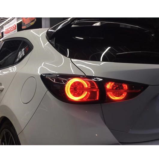 適用: MAZDA3 アクセラ ハッチバック テール ライト 2013 2016 LED テールライト ダイナミック ウインカー リア ランプ AL OO 8874 AL :504986150:オートパーツエージェンシー