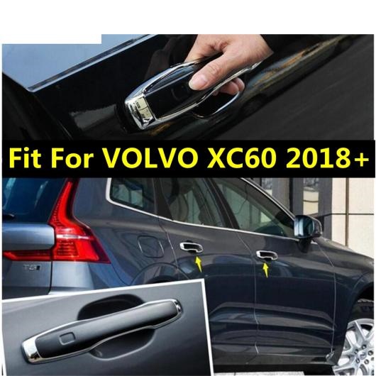 アクセサリー 適用: ボルボ/VOLVO XC60 2018-2021 アウトサイド オート ドア プル ドアノブ ハンドル モールディング カバー キット AL-PP-1599 AL