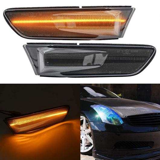 LED フロント フェンダー サイド マーカー ライト ウインカー ライト 適用: インフィニティ/INFINITI G35 クーペ スカイライン V35 2003 2007 AL PP 7541 AL : 505310920 : オートパーツエージェンシー