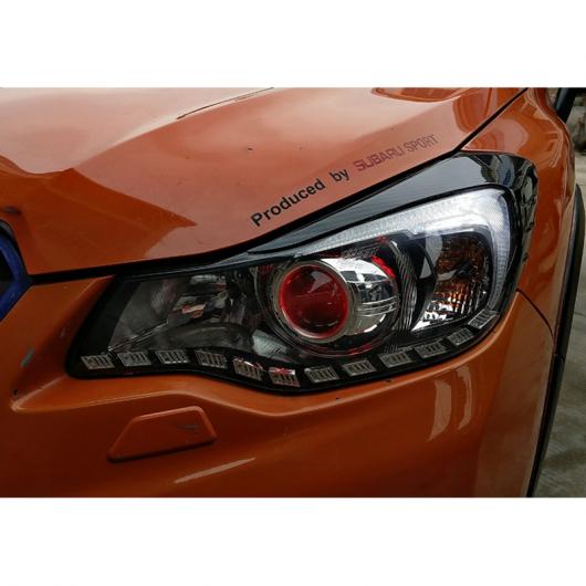 定番公式通販 ABS ヘッドライト アイブロー 装飾 カバー ステッカー トリム 適用: スバル XV 2012-2016 AL-PP-9740 AL