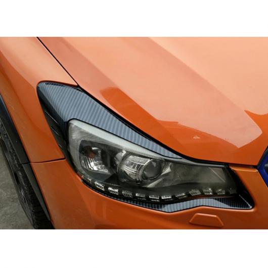 定番公式通販 ABS ヘッドライト アイブロー 装飾 カバー ステッカー トリム 適用: スバル XV 2012-2016 AL-PP-9740 AL