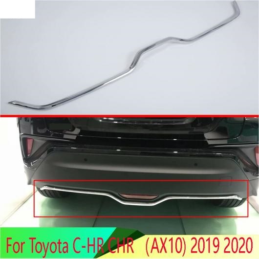 適用: トヨタ C HR CHR AX10 2019 2020 ABS クローム リア バンパー スキッド プロテクター ガード プレート AL QQ 4835 AL :505565430:オートパーツエージェンシー