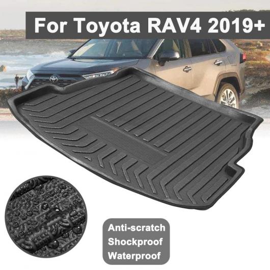 適用: トヨタ RAV4 2019＋リア トランク ブーツ ライナー カーゴ マット ラゲッジ トレイ フロア カーペット マッド プロテクター EVA AL QQ 5787 AL :505585630:オートパーツエージェンシー