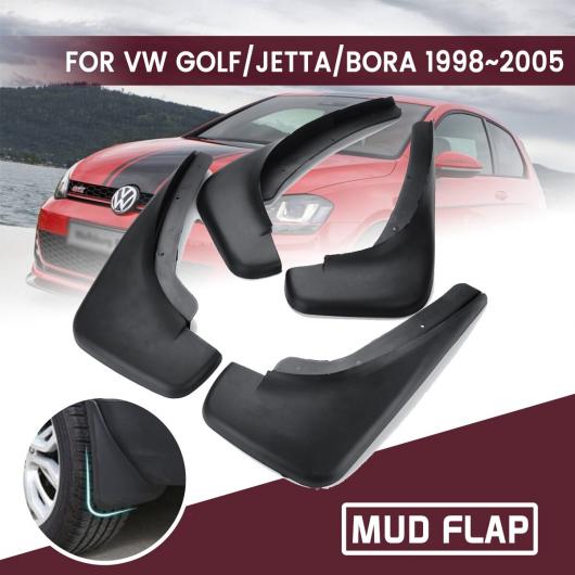 1セット 適用: VW ゴルフ 4 MK4 IV ボーラ ジェッタ 1998-2005 マッド フラップ マッドフラップ スプラッシュ ガード フロント リア フェンダー AL-QQ-6127 AL
