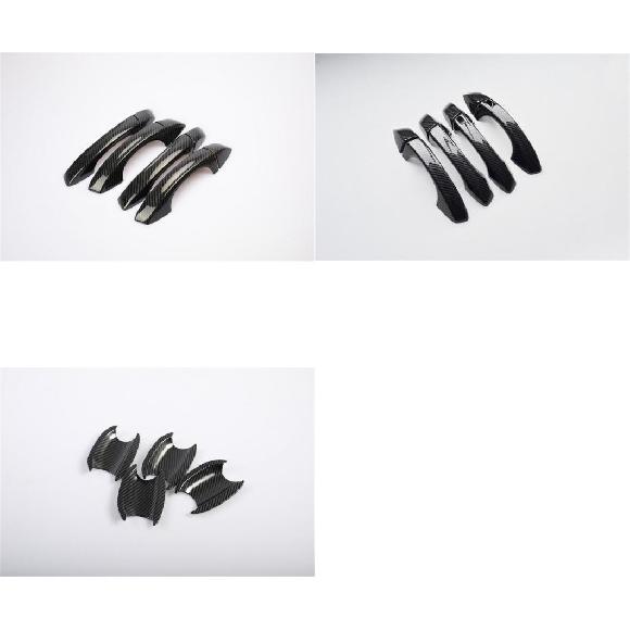 �J�[�{���t�@�C�o�[ �N���[�� �T�C�h �h�A �n���h�� �J�o�[ �K�p: �A�E�f�B/AUDI Q3 �J�[�{�� �{�^���Ȃ��`�J�[�{�� �{�E�� AL-RR-1851 AL