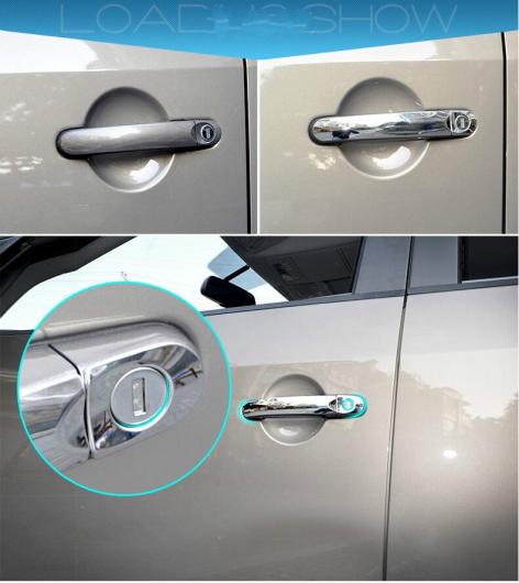 パソコン ステンレス スチール ドア ハンドル カバー トリム 適用: VW