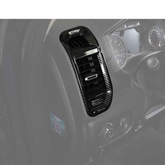 格安アウトレット インテリア アクセサリー 適用: ダッジ・ラム 1500 2018-2021 ABS セントラル コントロール サイド A/C 通気口 トリム レッド〜レッドカーボン AL-RR-2330 AL