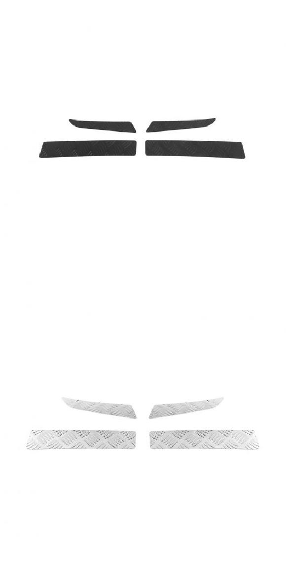 フロント バンパー 装飾 保護 カバー トリム 適用: スズキ ジムニー 2019 2020 2021 2022 エクステリア アクセサリー ブラック・シルバー AL-RR-3078 AL