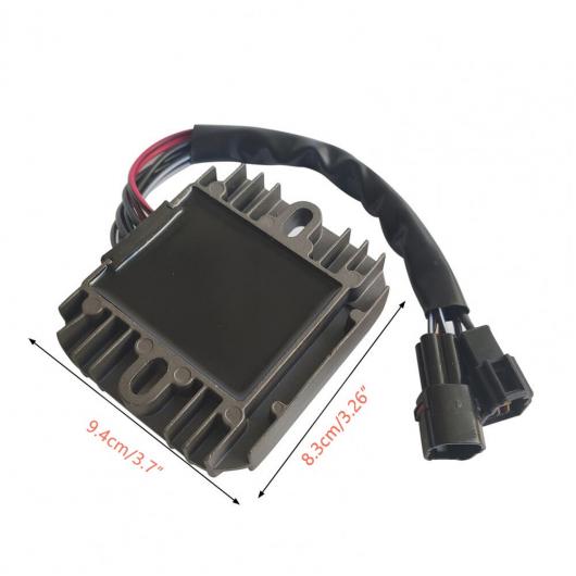 オートバイ 電圧 レギュレーター 整流器 適用: スズキ GSXR 600 750 2006 2007 2008 2009 2010 ブラック AL-RR-3962 ALの画像