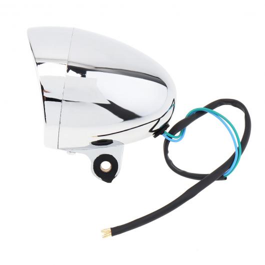 2ピース 10W 12V オートバイ ヘッドライト ユニバーサル イエロー モーターバイク レトロ バレット フォグライト 補助 ライト 適用: オートバイ AL-RR-4981 AL_4