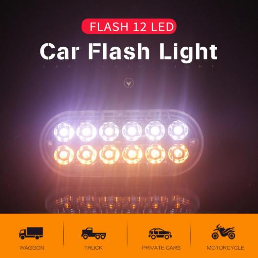 12V/24V 36W h 12 LED Xg{ Cg o[ jo[T I[g gbN G}[WFV[ r[R zCg`CG[ 6500K AL-RR-7640 AL