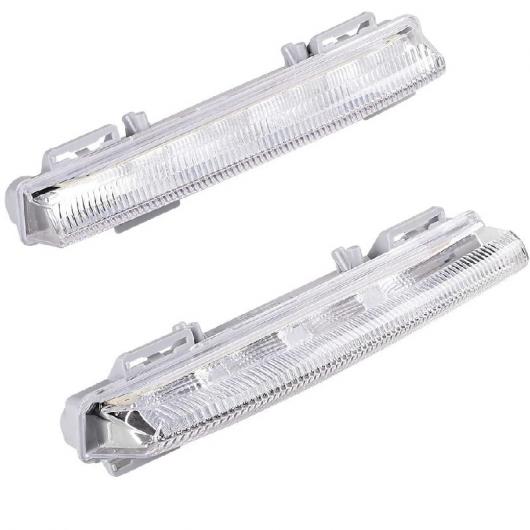 2ピース フォグライト フロント LED DRL デイタイム ランニング ランプ 適用: メルセデス ベンツ C クラス W204/S204 2007 2014 W212 2009 2014 AL SS 0536 AL : 505824580 : オートパーツエージェンシー