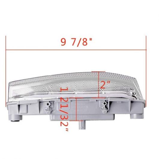 2ピース フォグライト フロント LED DRL デイタイム ランニング ランプ 適用: メルセデス ベンツ C クラス W204/S204 2007 2014 W212 2009 2014 AL SS 0536 AL : 505824580 : オートパーツエージェンシー