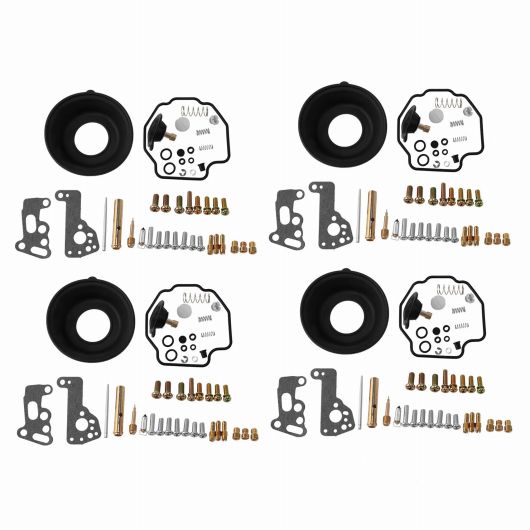 4SET 適用:ヤマハ V - マックス 1200 1985 - 2000 VMAX オートバイ キャブレター リペア キット AL-SS-2884 AL