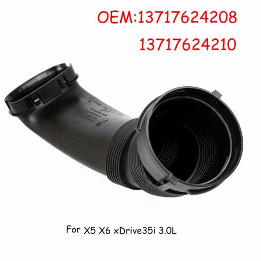 エア インテーク チューブ クリーナー ホース ダクト 適用:BMW X5 11 - 13 X6 08 - 14 XDRIVE35I 3.0L ターボ 13717624210 13717624208 AL-SS-2907 AL_2