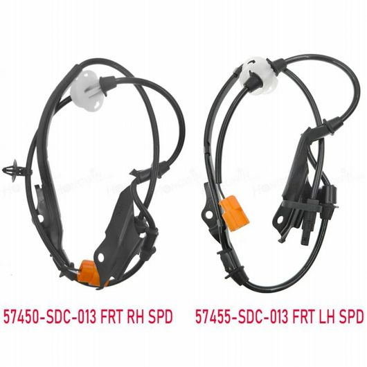 4ピース フロント リア ABS ホイールスピードセンサー 57455 - SDC - 013 57450 - SDC - 013 適用:アキュラ/ACURA TSX 2004 - 2008 ホンダ AL-SS-2908 ALの画像