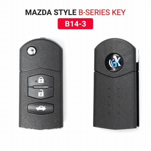 キー DIY B14 - 3 KD リモート コントロール キー ユニバーサル 3 ボタン 適用:マツダ スタイル 適用:KD900/KD - X2 KD ミニ/URG200 ブラック AL-SS-3007 AL_5