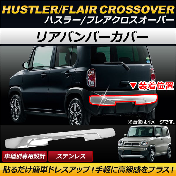 オートパーツエージェンシー リアバンパーカバー スズキ ハスラー