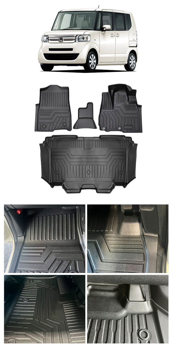 ホンダ　N-BOX JF1.2用フロアーマット(グレー) Amazon | Cartist ホンダ N-BOX JF1 JF2型 フロアマット 立体