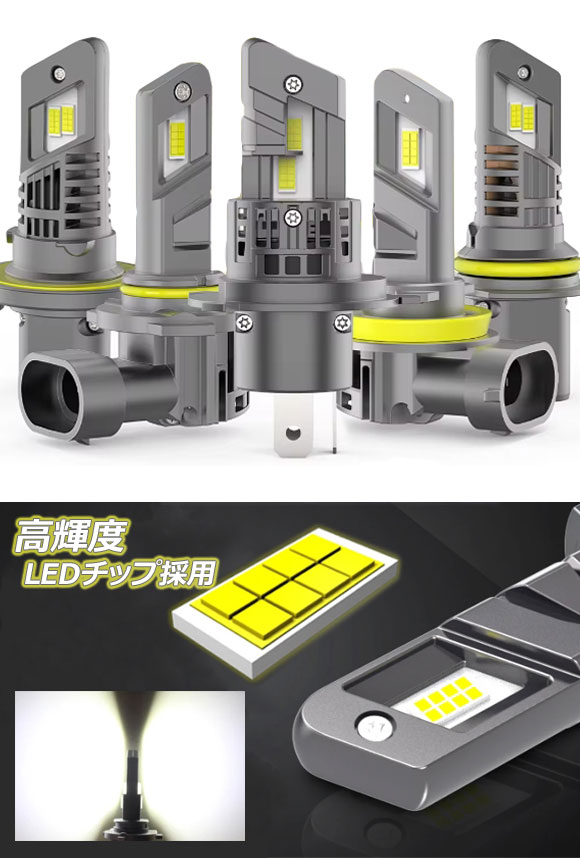 LEDヘッドライト HB5/9007 Hi/Lo 20000LM 6500K 入数：1セット(左右) AP-LB328 : 506926520 :  オートパーツエージェンシー - 通販 - Yahoo!ショッピング