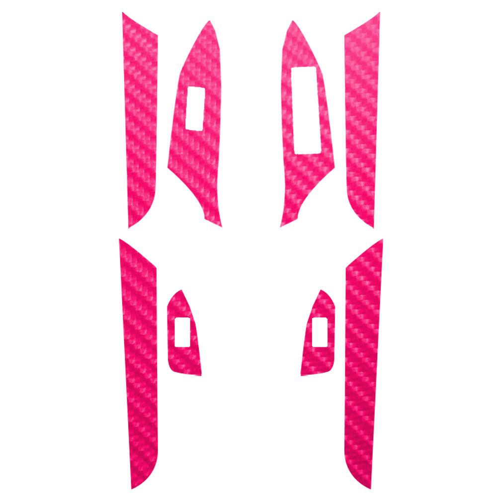 カーステッカー レクサス LX URJ201W 2015年09月〜 5Dカーボン調(4Dベース) サイドドアトリム＆スイッチ 内装 選べる20カラー AP-PA25FR0075_17