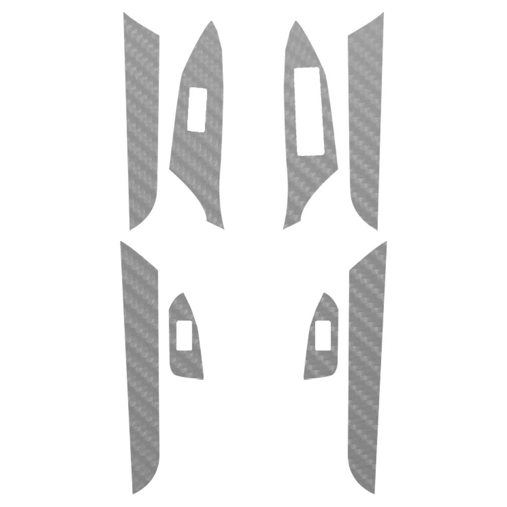 カーステッカー レクサス LX URJ201W 2015年09月〜 5Dカーボン調(4Dベース) サイドドアトリム＆スイッチ 内装 選べる20カラー AP-PA25FR0075_15